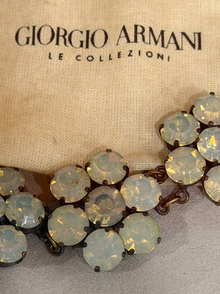 Giorgio Armani Bracelet - Art Deco - 7 Stone Set