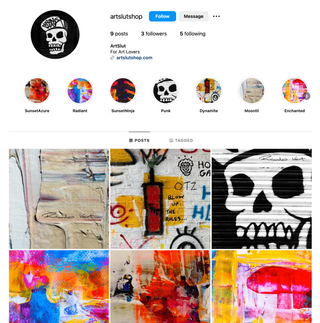 ArtSlutShop - Graffiti Art Ecommerce Store